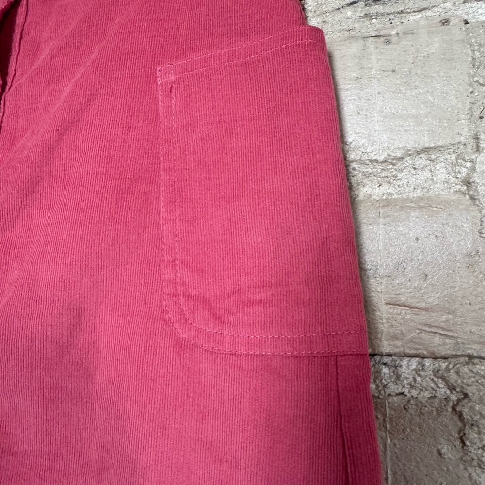Little English Raspberry Button-Front Mini Skirt - Picture 4 of 6